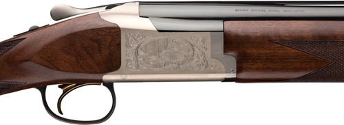 Browning Citori 725 Feather 20 Gauge Over/Under Shotgun with 26-Inch Barrel and Engraved Silver Alloy Receiver