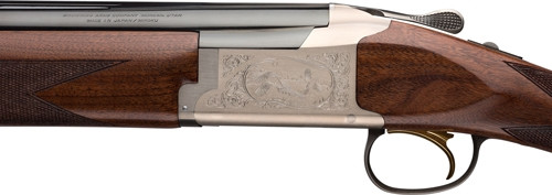 Browning Citori 725 Feather 20 Gauge Over/Under Shotgun with 26-Inch Barrel and Engraved Silver Alloy Receiver