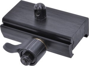 Aimtech AFA-10849 Bi-Pod Lever Lock Rail Mount Adapter in Matte Black