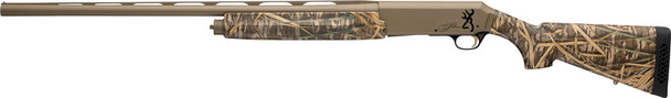 Browning Silver Field 12GA Semi-Auto Shotgun with Camouflage Synthetic Stock and Active Valve Gas System
