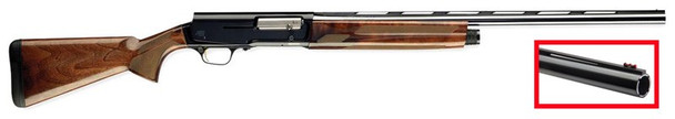 Browning A5 Hunter 12 Gauge Semi-Auto Shotgun with 28-Inch Steel Barrel and Turkish Walnut Stock