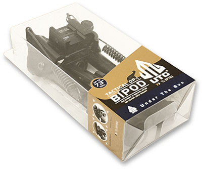 UTG TLBP78Q Tactical OP Bipod 5.9-7.3 Inches with Swivel Stud Adapter and Quick Detach Lock