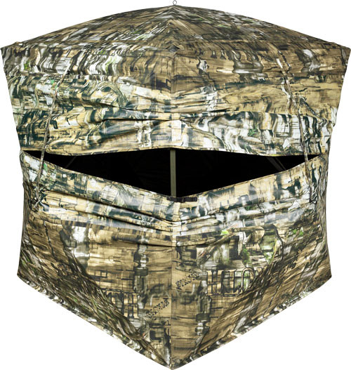 Primos Double Bull Blind Max - Camouflage Hunting Blind with Darkened Interior