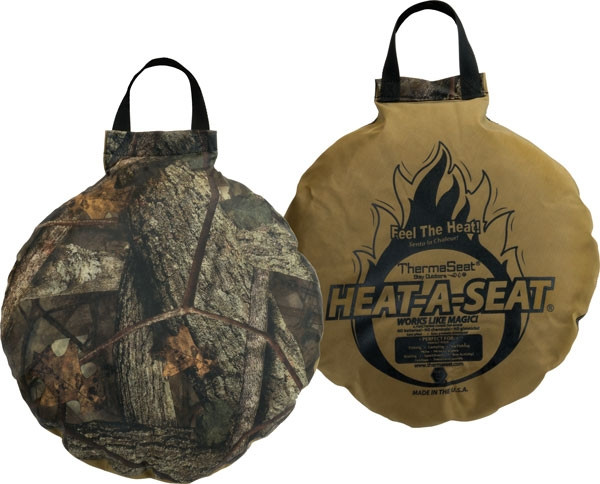 Northeast Products NEP Heat-A-Seat 17-Inch Diameter Insulated Hot Seat with Invision Camo and Coyote Brown Finish