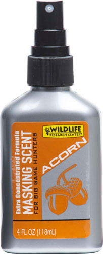 Wildlife Research WRC Masking Cover Scent Bottles – Pack of 4, 4 oz Each