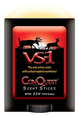 ConQuest Scents Deer Lure - 2.5 oz Stick Applicator with Estrus Pheromones