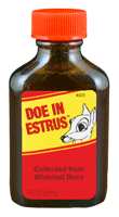 Wildlife Research WRC Deer Lure Doe-in-Estrus – Natural Doe Urine with Estrus Secretions for Whitetail Deer Attraction