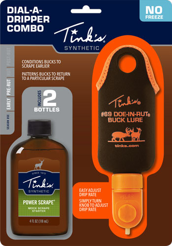 Tinks W5105 Scrape Dripper Dial-A for Effective Scent Dispersal and Deer Attraction
