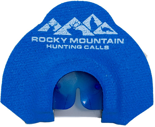 Rocky Mountain Hunting Calls RMHC104 Elk Diaphragm Mini Master - Blue Latex Mouth Call for Elk Hunting