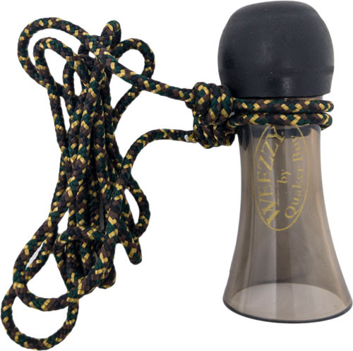 Quaker Boy Deer Call Snort * Mechanical Buck Challenge Call with Rubber Mouthpiece and Acrylic Barrel