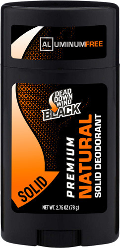 Dead Down Wind DDW Black Premium Deodorant Stick – Aluminum-Free, Sensitive Skin Safe, 2.75 oz