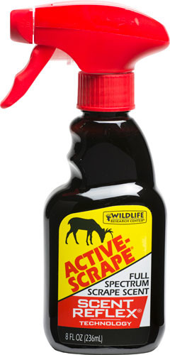 Wildlife Research WRC Deer Lure Active Scrape – 8 fl oz Pump Spray Bottle with Full Spectrum Scent