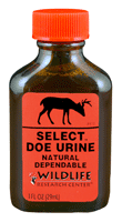 Wildlife Research WRC Deer Lure Select Doe – 1 oz Natural Scent for All-Season Hunting