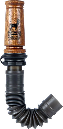 Primos Deer Call Grunt Tube - 6-in-1 Adjustable Hardwood Reed for Variable Tones