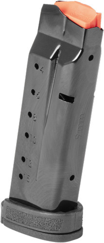 Smith & Wesson M&P Shield X Magazine - 15 Round Capacity, Stainless Steel, Black/Silver Finish