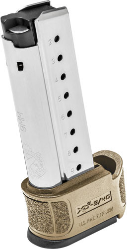 Springfield Armory XDSG 9mm Magazine - Flat Dark Earth Polymer, 9-Round Capacity