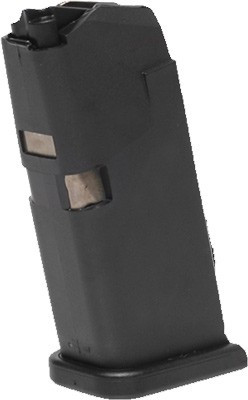 Glock OEM Magazine Model 26 9mm Luger - 10 Rounds, Steel, Black Finish
