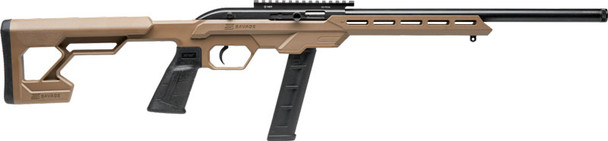 Savage 64 Precision .22LR Semi-Automatic Sporting Rifle with 20-Round Magazine in Flat Dark Earth