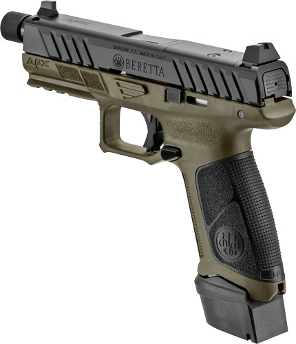Beretta APX A1 FS 9mm Semi-Auto Pistol with 4.8-Inch Barrel and Three Magazines