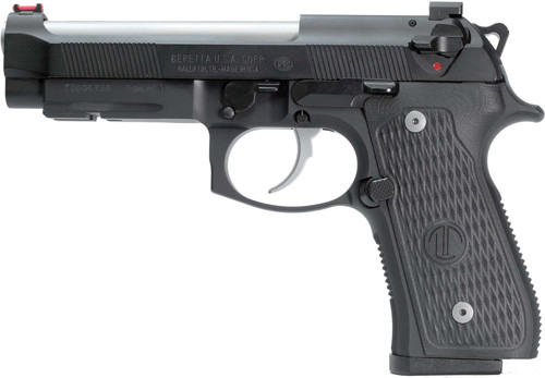 Beretta Used 92 Elite LTT 9mm Semi-Auto Handgun with Vertec M9A3 Slide, 18-Round Capacity