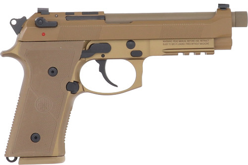 Beretta M9A4 G 9mm Semi-Auto Pistol with 5.1-Inch Barrel and 15-Round Magazines