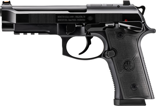 Beretta 92GTS Full Size 9mm Semi-Auto Pistol with Fibert Optic Front Sight