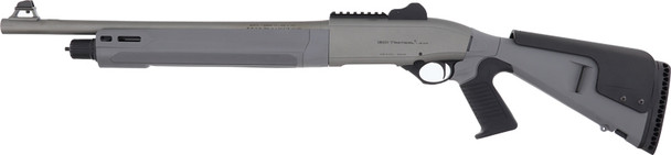 Beretta 1301 Tactical Semi-Auto Shotgun 12 Gauge with 18.5-Inch Barrel, Grey Synthetic Stock and Oversized Bolt Handle J131M2CTP18GR