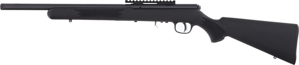Savage 93R17-FV-SR Bolt Action Rifle in 17HMR with 16.5-Inch Barrel and Synthetic Stock