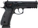 CZ-USA CZ 75 SP-01 9mm FS Pistol with Fiber Optic Sights - 4.6 Inch Barrel, Black Finish