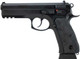 CZ-USA CZ 75 SP-01 9mm FS Pistol with Fiber Optic Sights - 4.6 Inch Barrel, Black Finish
