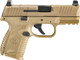 FN America FN 509 Compact MRD 9mm Luger Handgun with Flat Dark Earth Finish