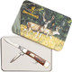 Browning Knife 2025 Mule Deer with Pakkawood Handle and Nickel Silver Accents