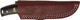 Browning Buckmark Hunter Folding Drop Point Knife with Hardwood Handle and Leather Sheath