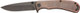 Browning Rivet Folder Knife with Stainless Steel Blade and Copper Handle
