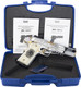 Girsan MC1911S Liberadore II Semi-Auto Pistol in Chrome Finish, 45 ACP with 5-Inch Barrel