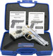 Girsan Regard Liberadore II 9mm Luger Semi-Auto Pistol with Chrome Finish and Adjustable Sights