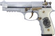 Girsan Regard Liberadore II 9mm Luger Semi-Auto Pistol with Chrome Finish and Adjustable Sights