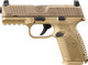 FN America FN 509 Midsize MRD 9mm Luger Semi-Auto Pistol with Flat Dark Earth Finish and Two Magazines