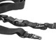 J&E Machine Tech TS-SL4B Three Point Bungee Sling for AR-15 - Heavy Duty Nylon Webbing, Black