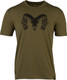 Browning SS Perf Camp Shirt Large - OD Green Quick Dry Polyester T-Shirt