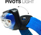Energizer Vision Headlamp 200 - Pivoting Headlights for Hands-Free Illumination