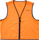 Allen Deluxe Hunting Vest in Blaze Orange, XX-Large with Durable Polyester and Zip Front Closure