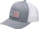 Browning Cap Mustang 110 Mesh Adjustable Headgear with Flexfit 110 Snap Closure in Gray
