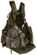 Primos Turkey Vest Rocker – Realtree Xtra Green Camo, Medium Hunting Vest with Flip Down Lounge Seat