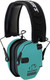 Walkers RSEMLTL Electronic Ear Muffs with Dual Omni-Directional Microphones, Teal