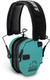 Walkers RSEMLTL Electronic Ear Muffs with Dual Omni-Directional Microphones, Teal