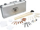 Hoppes Deluxe Gun Cleaning Kit - Universal Brass Cleaning Rods, Brushes, and Accessories