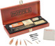 Hoppes Deluxe Gun Cleaning Kit with Wood Storage Case - Universal Firearm Maintenance Set