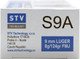 SCORPIO 9MM Luger 124 Grain FMJ Ammunition, Reloadable - Part Number S9A