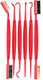 Real Avid AVPBS Accu-Grip Picks & Brushes Set – Ergonomic Triangular Handles with Rigid Grade Resin Construction